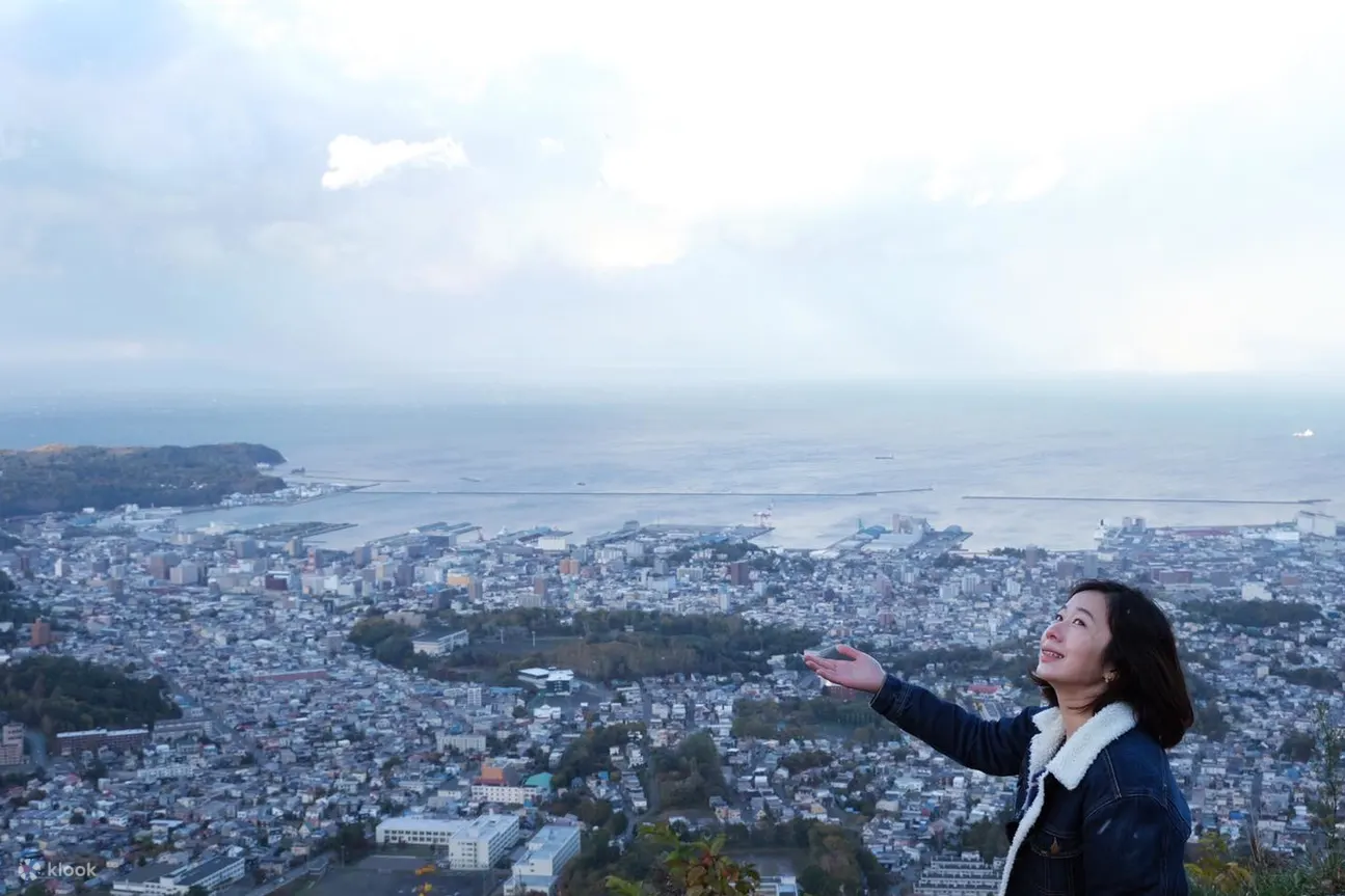 【小樽天狗山】俯瞰与日本海相映的小樽市景